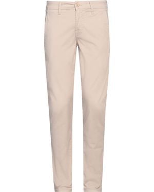 Guess Pants Cotton, Elastane - Natural