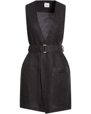 Alysi Overcoats & Trench Coats - Black