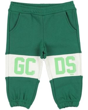Gcds Trousers Cotton - Green