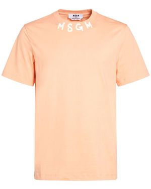 MSGM T-Shirts - Pink