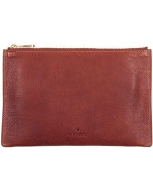Il Bisonte Tan Pouch Leather - Red