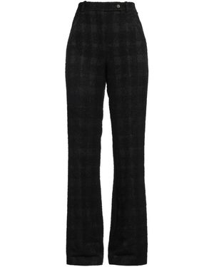 Rochas Pants Acrylic, Polyester, Wool, Viscose, Polyamide - Black