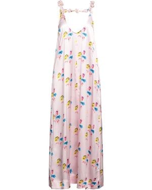 Ganni Maxi-Kleid - Pink