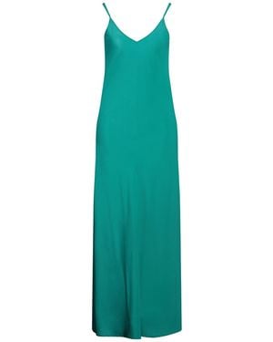 JADICTED Deep Maxi Dress Viscose, Silk, Elastane - Green
