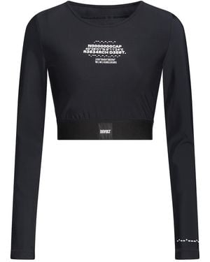 Dolce & Gabbana Top Polyamide, Elastane, Polyester - Black