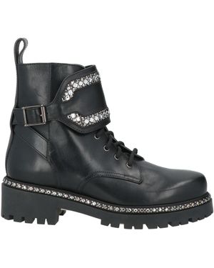 Rene Caovilla Ankle Boots - Black