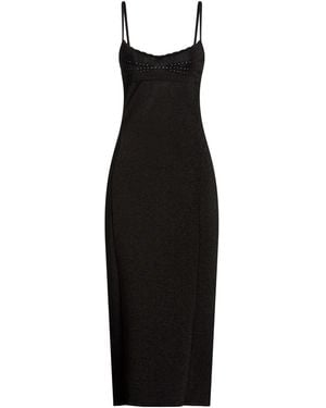 Jacquemus Midi-Kleid - Schwarz