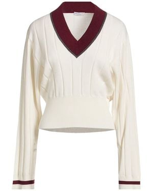 Brunello Cucinelli Pullover - Blanc