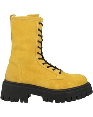 Islo Isabella Lorusso Ankle Boots Leather - Yellow