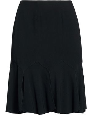 Blumarine Mini Skirt Acetate, Rayon - Black
