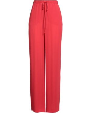 Valentino Garavani Pants Silk - Red