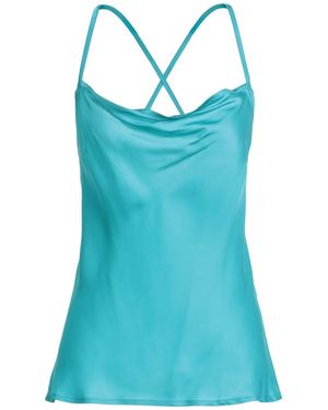 Rebel Queen Top Viscose - Blue