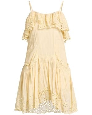 Isabel Marant Mini Dress Organic Cotton - Natural
