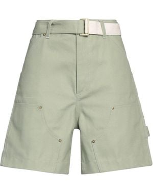 Sacai Shorts & Bermuda Shorts - Green