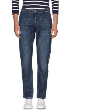 Daniele Alessandrini Jeans Cotton, Elastane - Blue