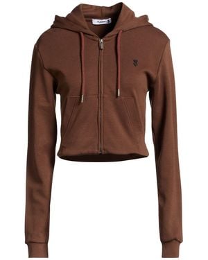 Please Sweatshirt Cotton, Polyester - Brown
