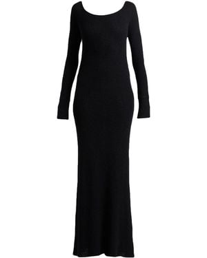 Patrizia Pepe Maxi Dress - Black