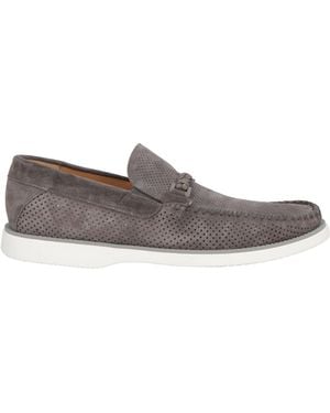 Baldinini Taupe Loafers Leather - Grey