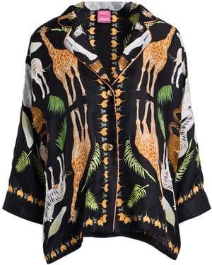 Franco Ferrari Shirt Silk - Black