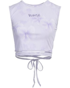 DISCLAIMER Lilac Top Polyamide, Elastane - Blue