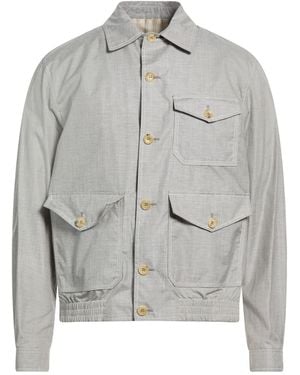 Bally Jacket Cotton, Silk - Gray