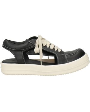 Rick Owens Trainers Leather - Black