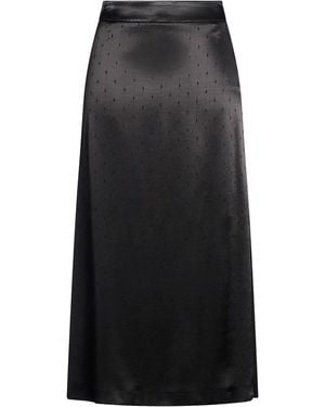 Peserico Midi Skirt Viscose - Black