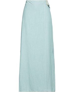 Fedeli Maxi Skirt Viscose, Linen - Blue