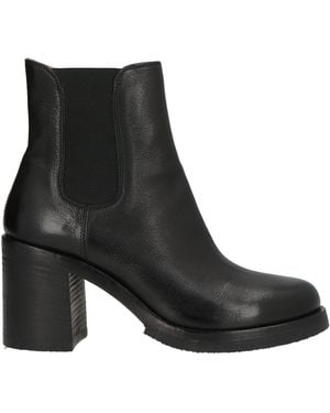 Alberto Fasciani Ankle Boots Leather - Black