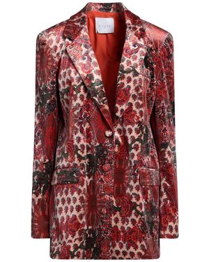 Gaelle Paris Blazer Polyester, Elastane - Red