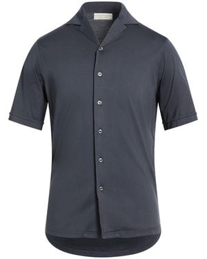 FILIPPO DE LAURENTIIS Shirt Cotton - Blue
