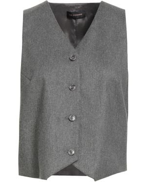 ANDAMANE Tailored Vest Viscose, Polyester, Virgin Wool, Elastane - Grey