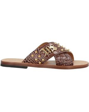 MICH SIMON Sandals Leather - Brown