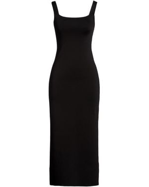 KHAITE Midi Dress Viscose, Polyamide, Elastane - Black