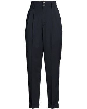 Aspesi Midnight Pants Polyester, Virgin Wool, Elastane - Blue