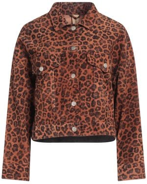 Giorgio Brato Tan Jacket Leather - Brown