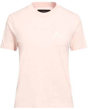 Amiri T-Shirt Cotton - Pink