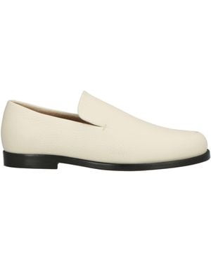 KHAITE Cream Loafers Leather - White