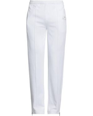 Sandro Trousers Polyester, Cotton - White