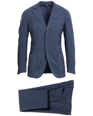 Santaniello Suit Wool - Blue
