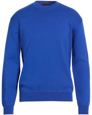 Roberto Collina Jumper Cotton, Nylon, Elastane - Blue