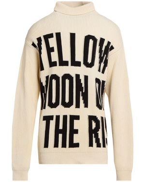 Jil Sander Cream Turtleneck Cotton - Black