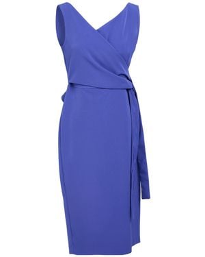 Sandro Ferrone Midi Dress - Blue