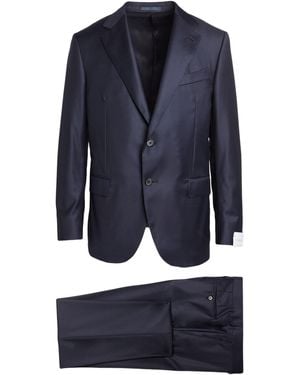 Caruso Suit Wool - Blue
