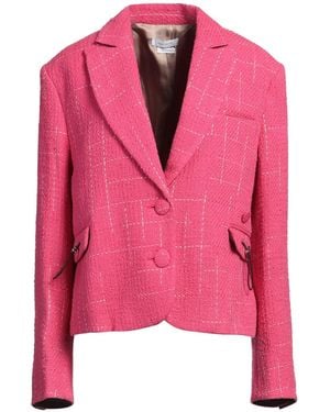 Saks Potts Blazer Cotton, Viscose, Polyester, Polyamide - Pink