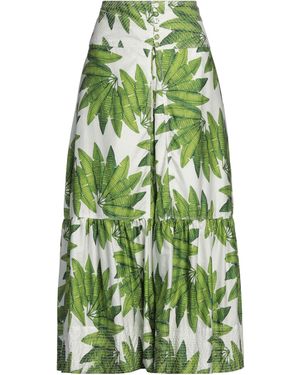 FARM Rio Maxi Skirt - Green
