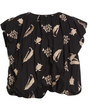 ViCOLO Top Cotton, Polyester - Black