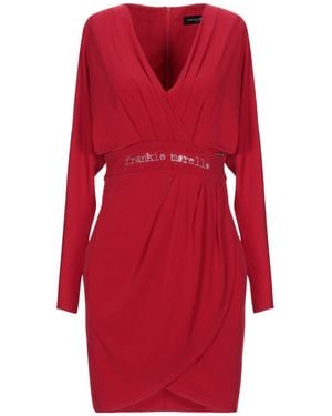 Frankie Morello Mini-Kleid - Rot