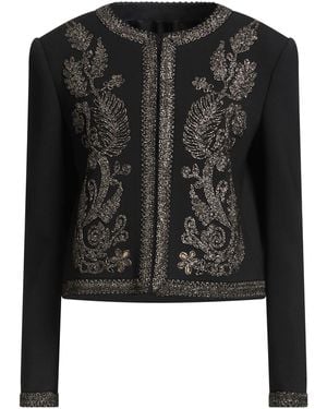 The Seafarer Jacket Virgin Wool, Elastane - Black
