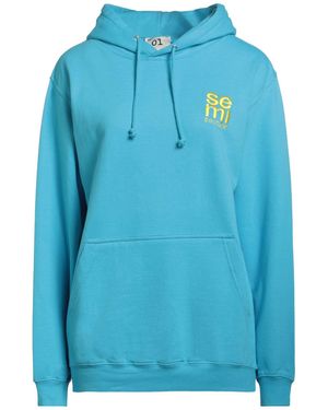 Semicouture Sweatshirt Cotton, Polyester - Blue